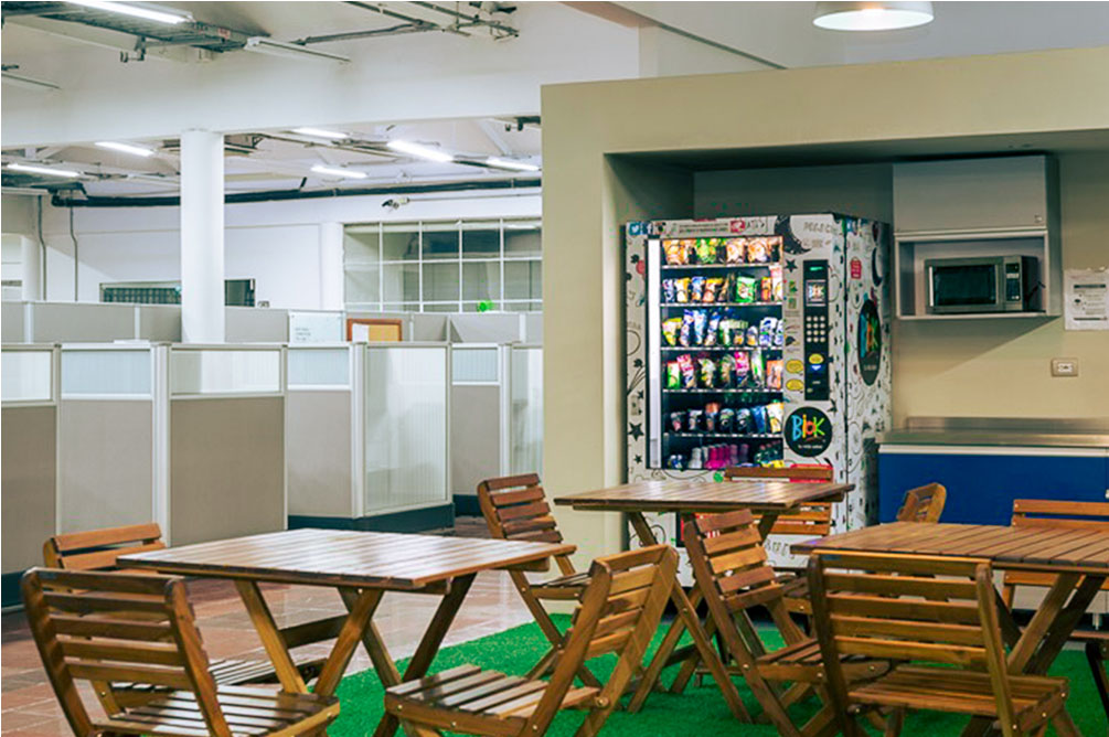 maquina vending en oficinas